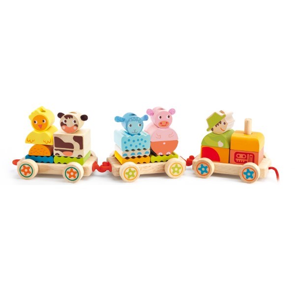 Djeco Pull-Along Activity Train (6906315210934)