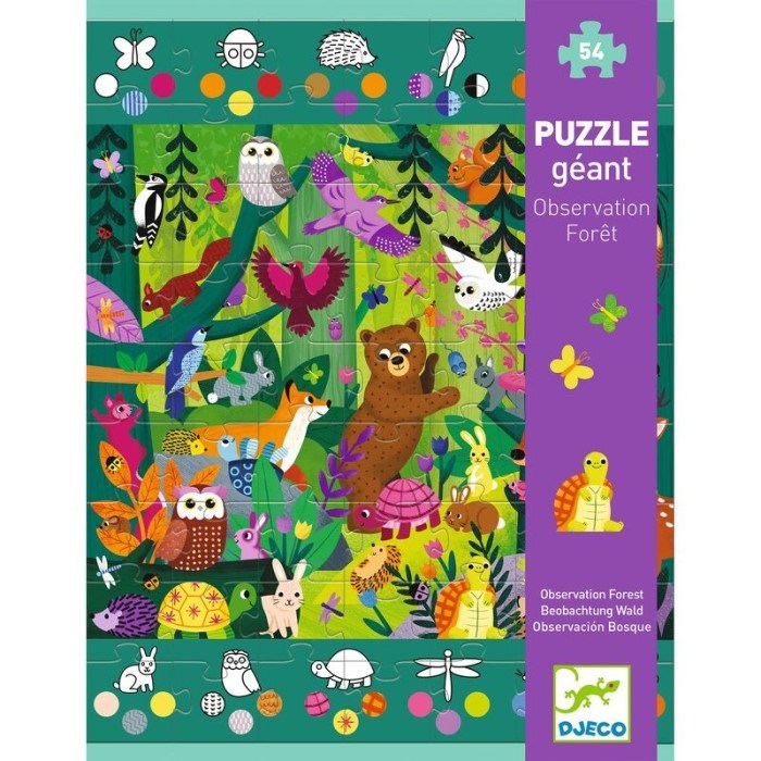 Djeco Observation Forest Giant Puzzle 54pc (8239138996450)