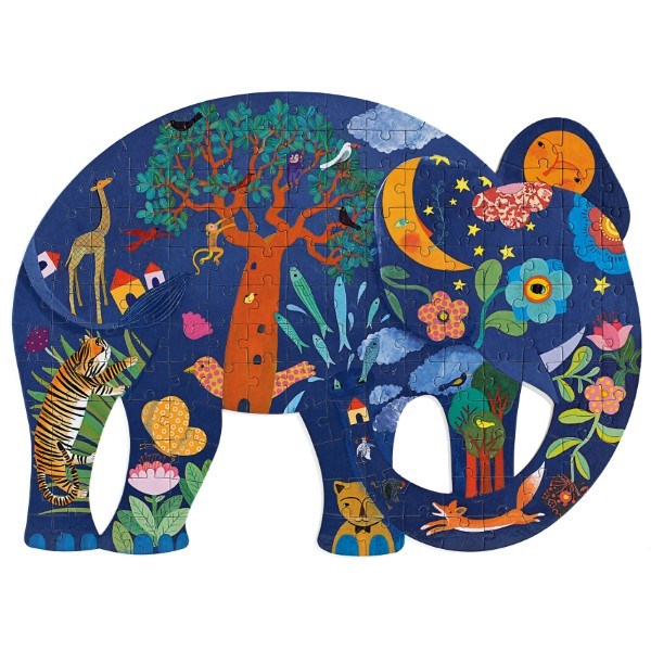 Djeco Puzz' Art - Elephant 150pc (8088650940642)