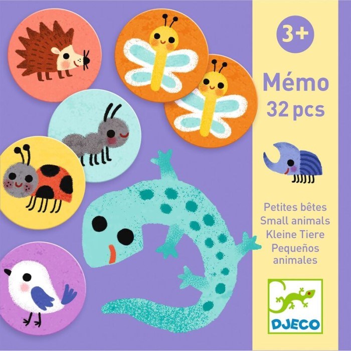 Djeco Small Animals Memory Game (8239139455202)