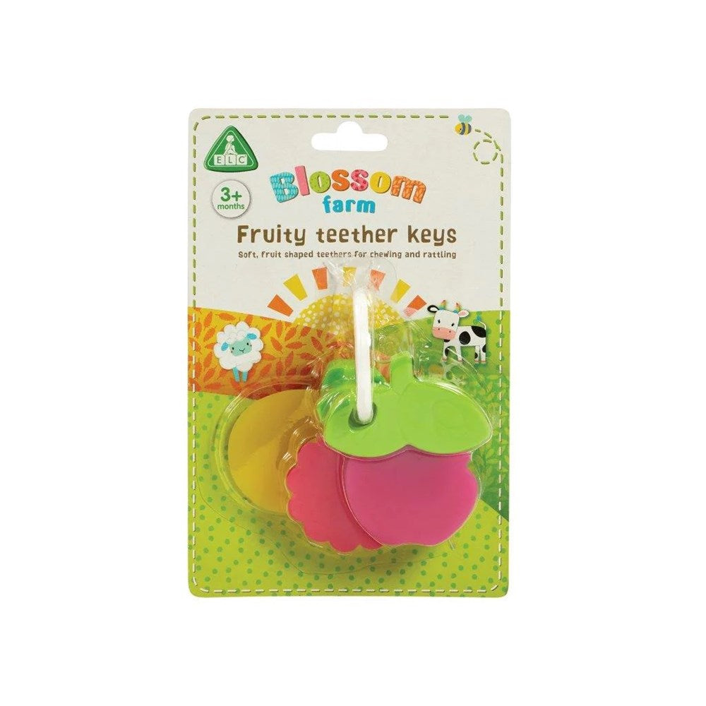 Early Learning Centre Blossom Farm Teether Fruit Keys (8075026071778)