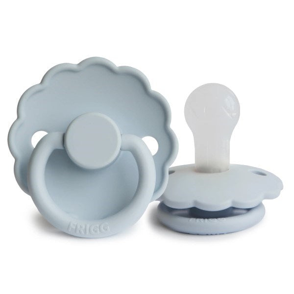 Frigg Daisy Silicone Pacifier (Powder Blue) - Size 1 (8015162278114)