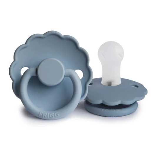 Frigg Daisy Pacifier Glacier Blue Silicone Size 2 (7938622488802)