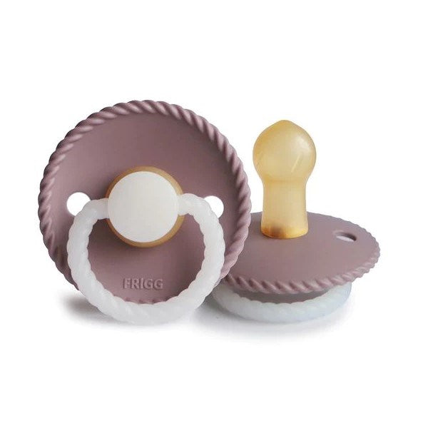 Frigg Rope Natural Latex Pacifier (Twilight Night) - Size 1 (8015160475874)