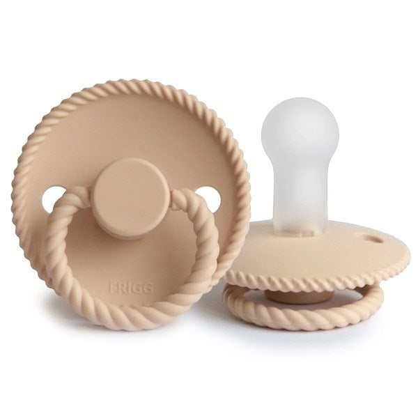 Frigg Rope Silicone Pacifier (Croissant) - Size 2 (8015161786594)