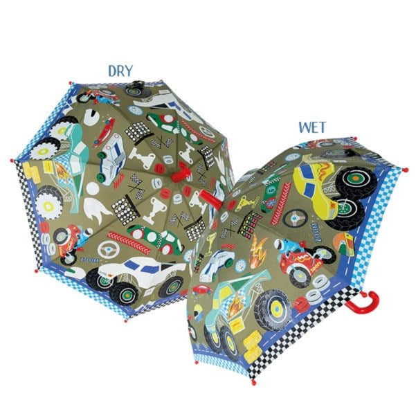Floss & Rock Cars - Colour Changing Umbrella (8862055727330)