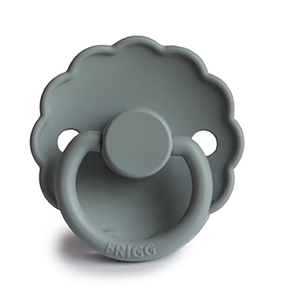 Frigg Pacifier Daisy French Grey- Latex Size 1 (7511486824674)