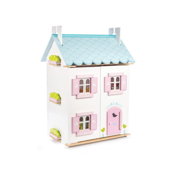 Le Toy Van Blue Bird Cottage w Furniture (7935906775266)