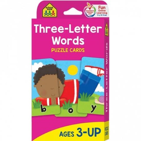 Hinkler Flash Cards : Three Letter Words (7773080551650)