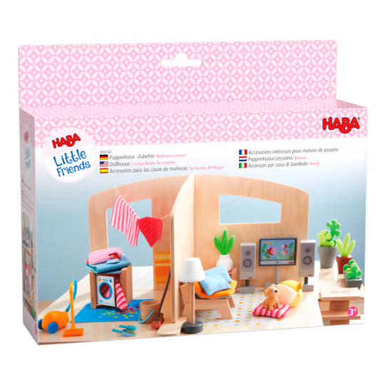 Haba Little Friends Dollhouse Living Room Accessories (7933265707234)