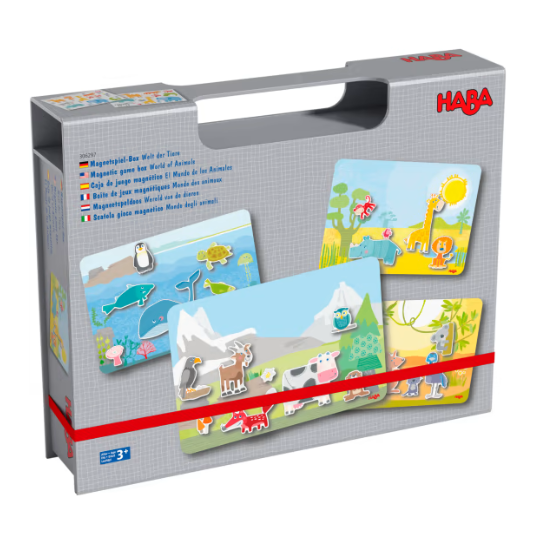 HABA Magnetic game box World of Animals (7933270327522)