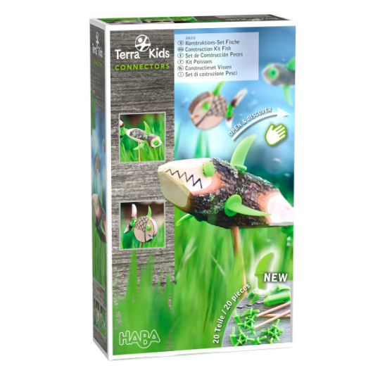 HABA Terra Kids Connectors ???????? Construction Set Fish (7933272621282)