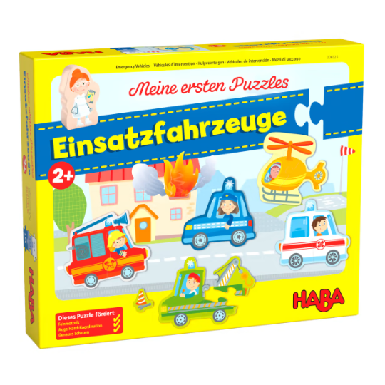 HABA My First Puzzles ???????? Emergency Vehicles (7933275996386)