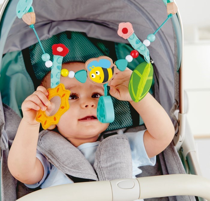 Hape Bumblebee Pram Chain (8264114045154)