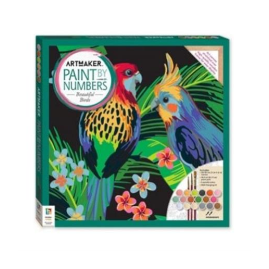 Hinkler Art Maker Paint by Numbers Beautiful Birds (8264138391778)