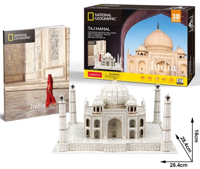 Holdson 3D Puzzle National Geographic India-Taj Mahal (8262286246114)