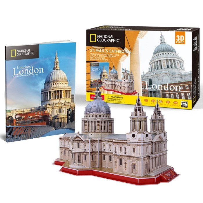 Holdson 3D Puzzle National Geographic St Pauls Cathedral-London (8262286803170)