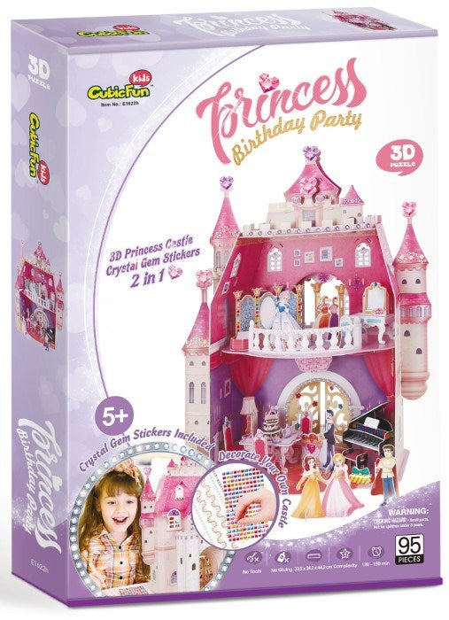 Holdson 3D Puzzle Princess Birthday Party Castle (8262286934242)