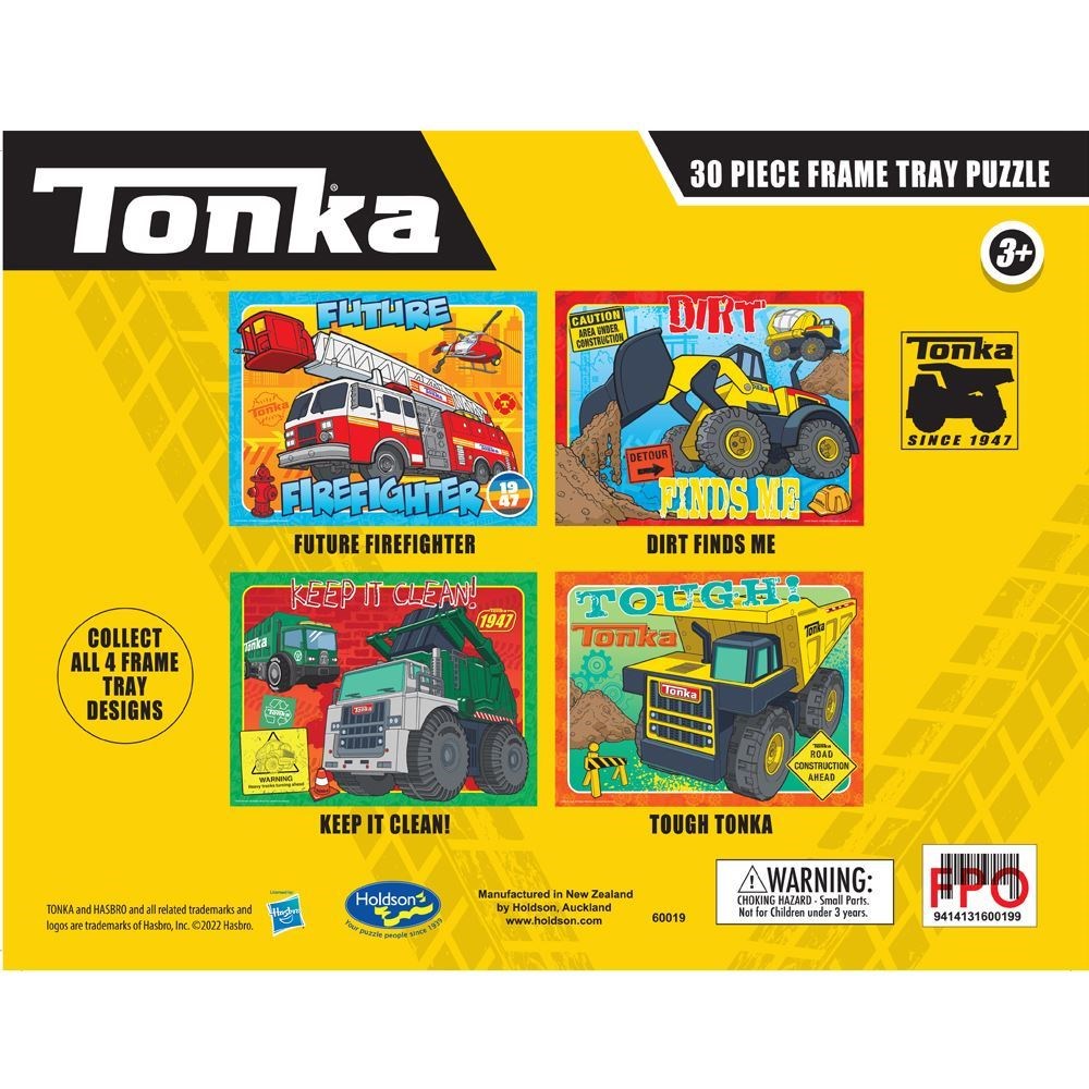 Holdson Tonka 30pc Frame Tray Puzzle (8262291390690)