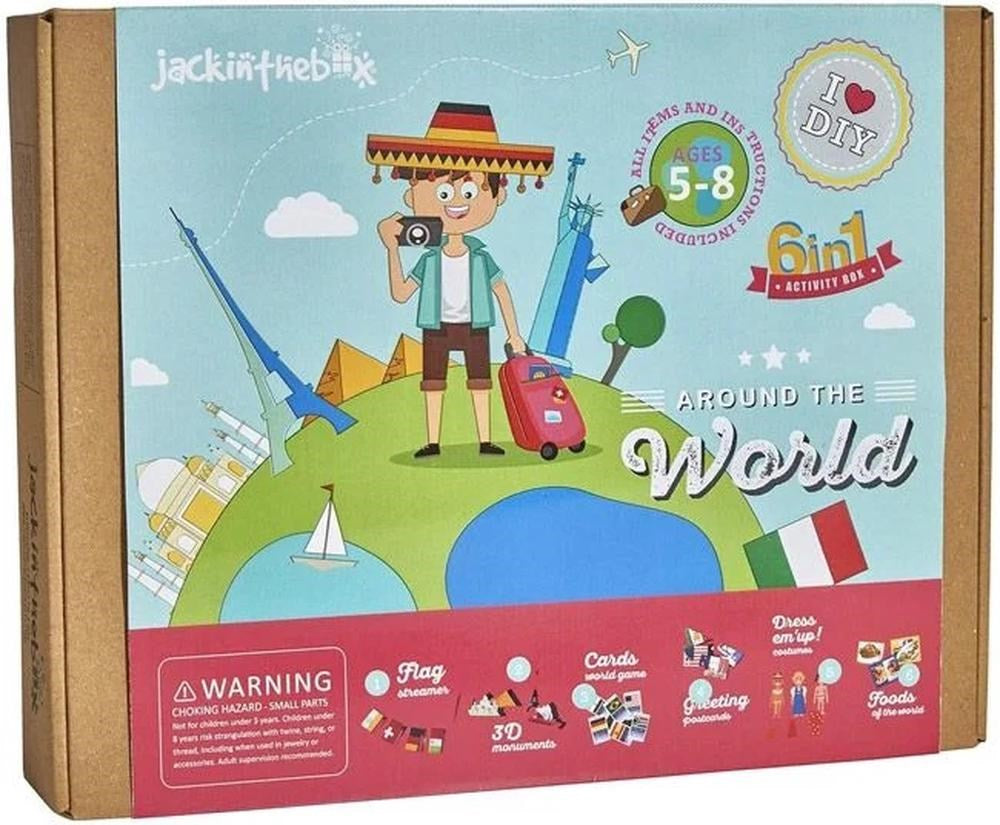 Jack In The Box 6 in 1 Craft Kits Around The World (8096336707810)