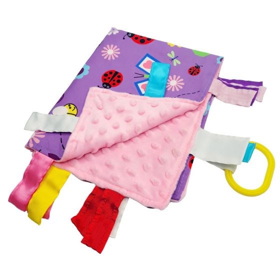 Baby Jack 35x45 Garden Learning Lovey with Ribbon Tags (8266145759458)