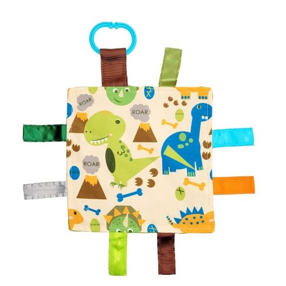 Baby Jack 20x20 Dinosaur Crinkle Sensory Toy (8237397147874)