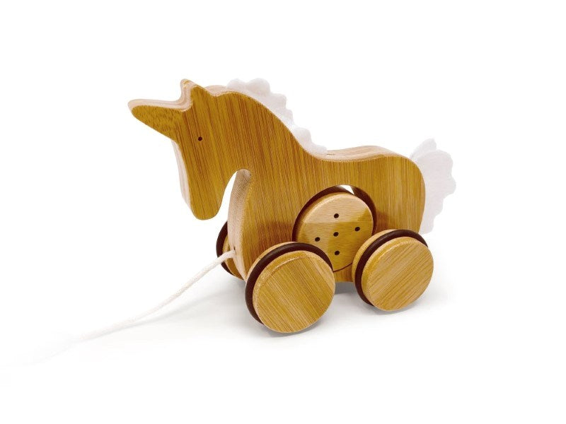 Kinderfeets Bamboo Push and Pull- Unicorn (7013172412598)