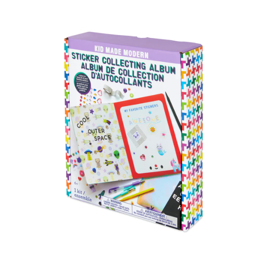 Kid Made Modern Sticker Collecting Book (7794306187490)