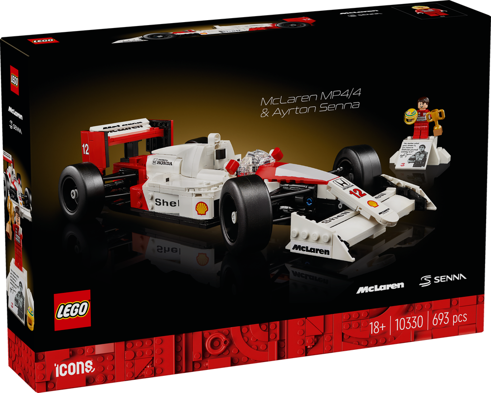 LEGO Icons McLaren MP4/4 & Ayrton Senna 10330 (8307658129634)
