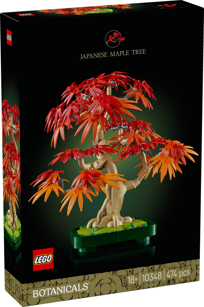 LEGO Botanicals Japanese Red Maple Bonsai Tree 10348 (8899038314722)