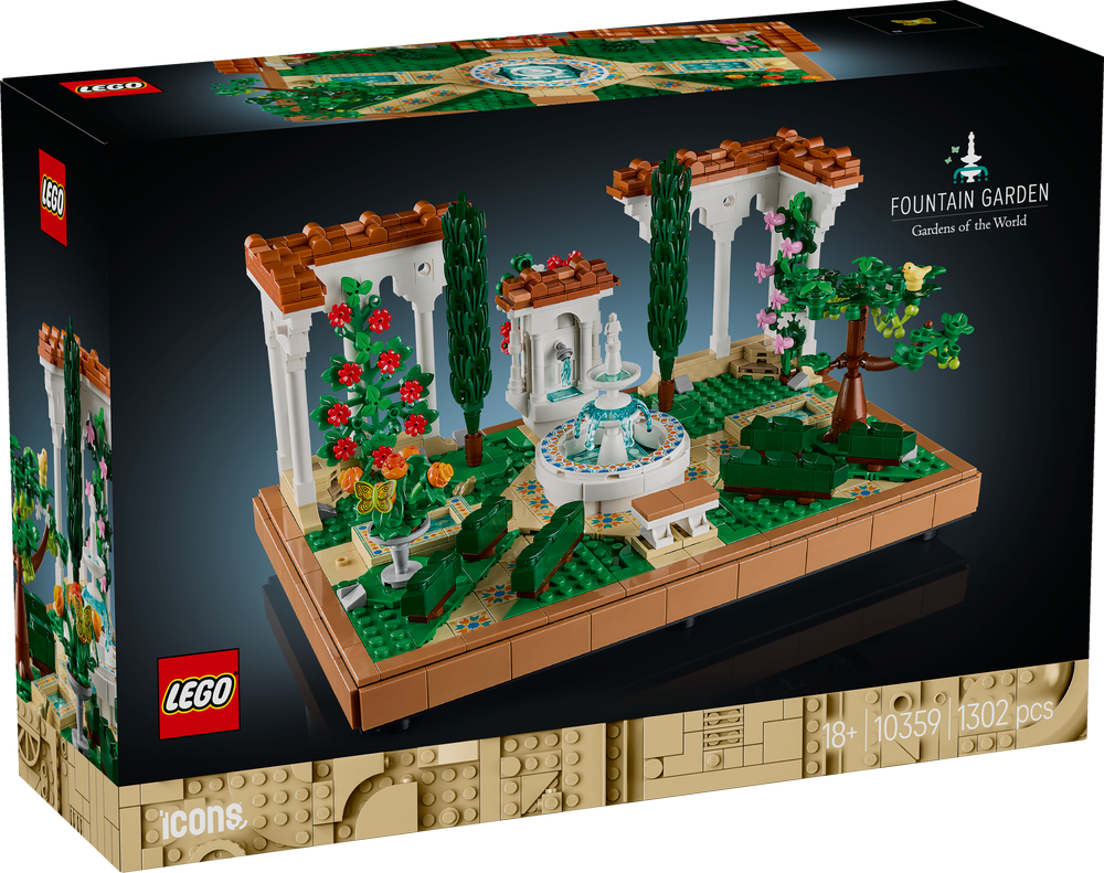 LEGO Icons Fountain Garden 10359 (8776119648482)