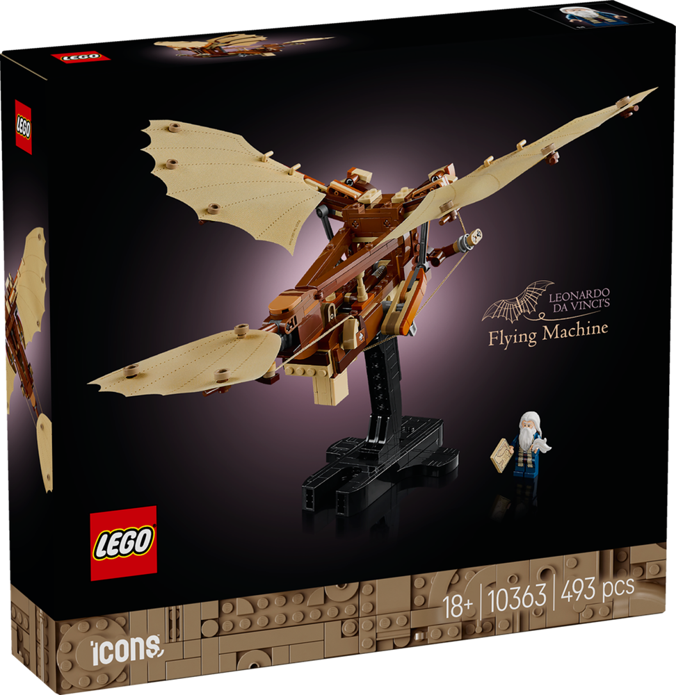 LEGO Icons Leonardo da Vincis Flying Machine 10363 (8776119615714)