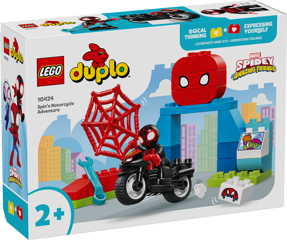 LEGO DUPLO Spins Motorcycle Adventure 10424 (8537455198434)