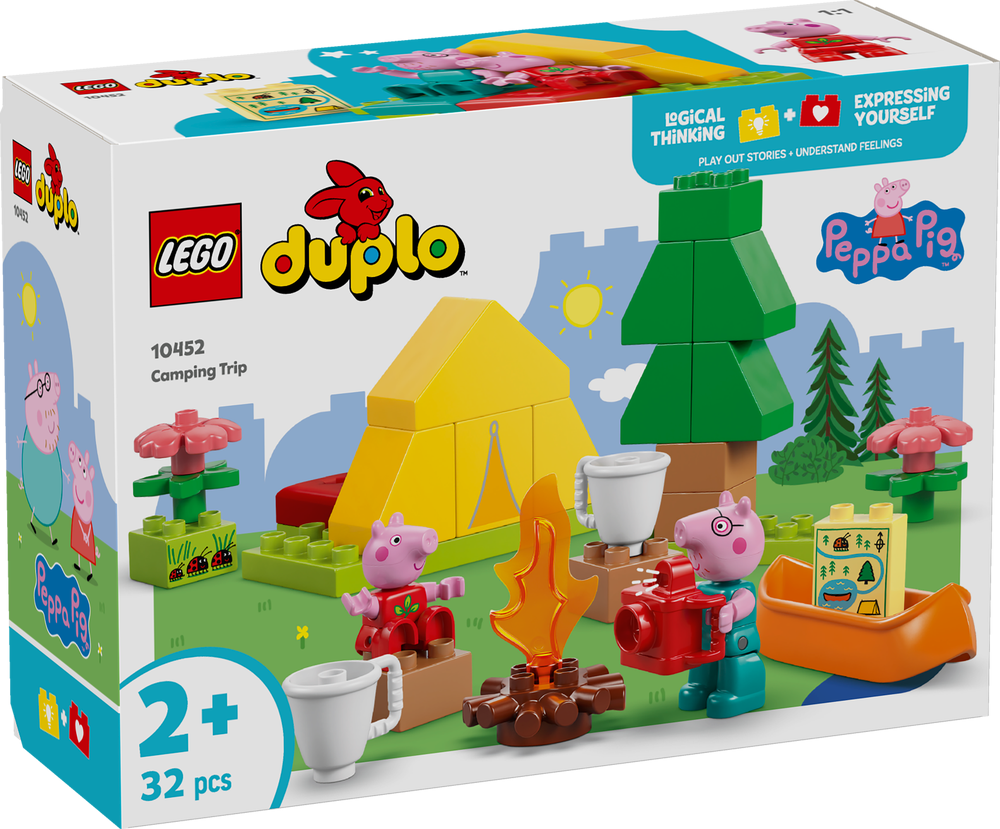 LEGO DUPLO Peppa Pig Camping Trip 10452 (8776121254114)