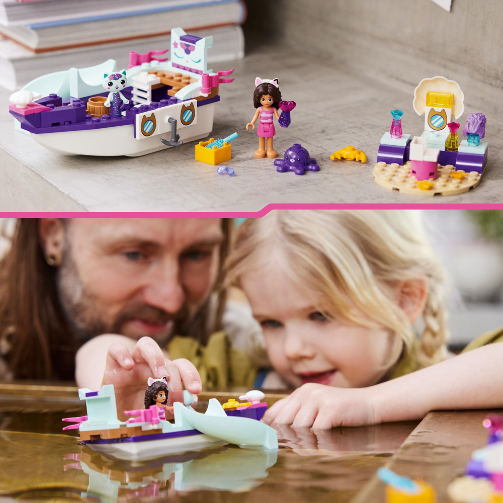 LEGO Gabby's Dollhouse Gabby & MerCat's Ship & Spa 10786 (8119330701538)