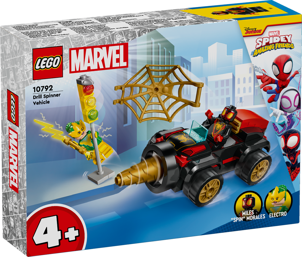 LEGO Spidey Drill Spinner Vehicle 10792 (8307659342050)