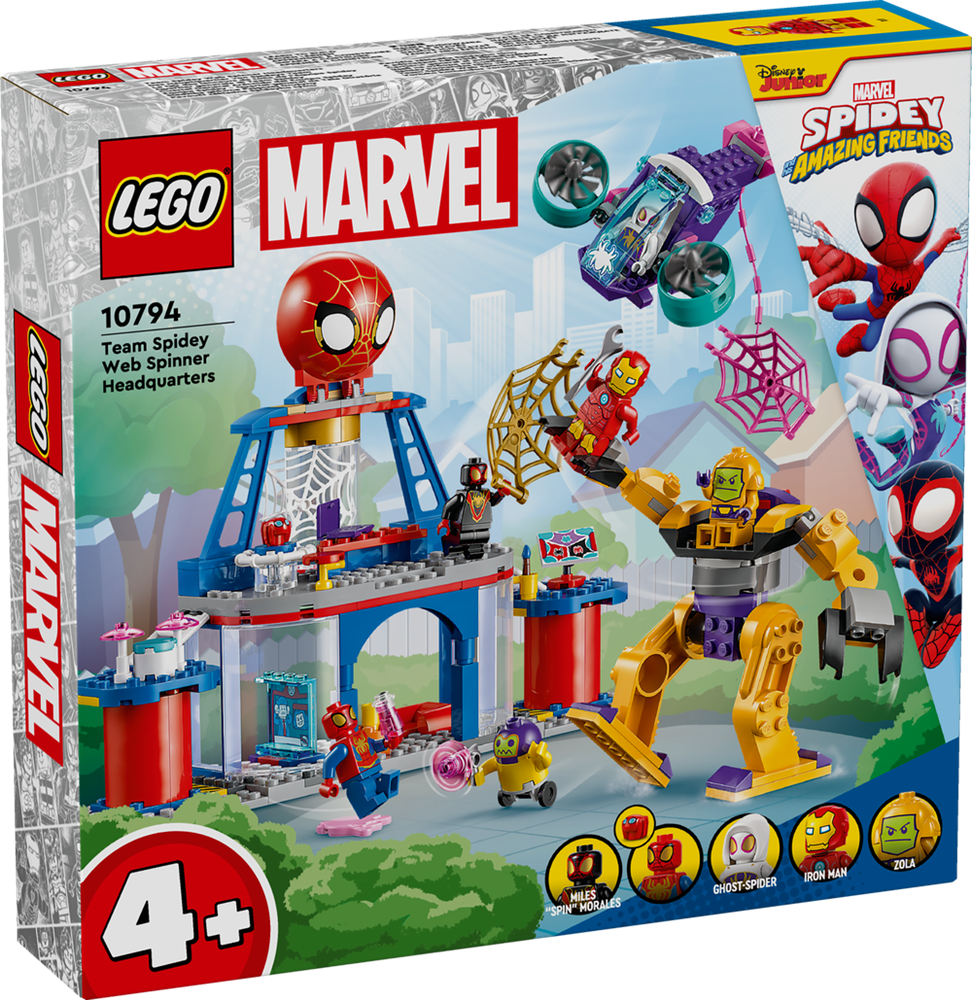 LEGO Spidey Team Spidey Web Spinner Headquarters 10794 (8307659538658)