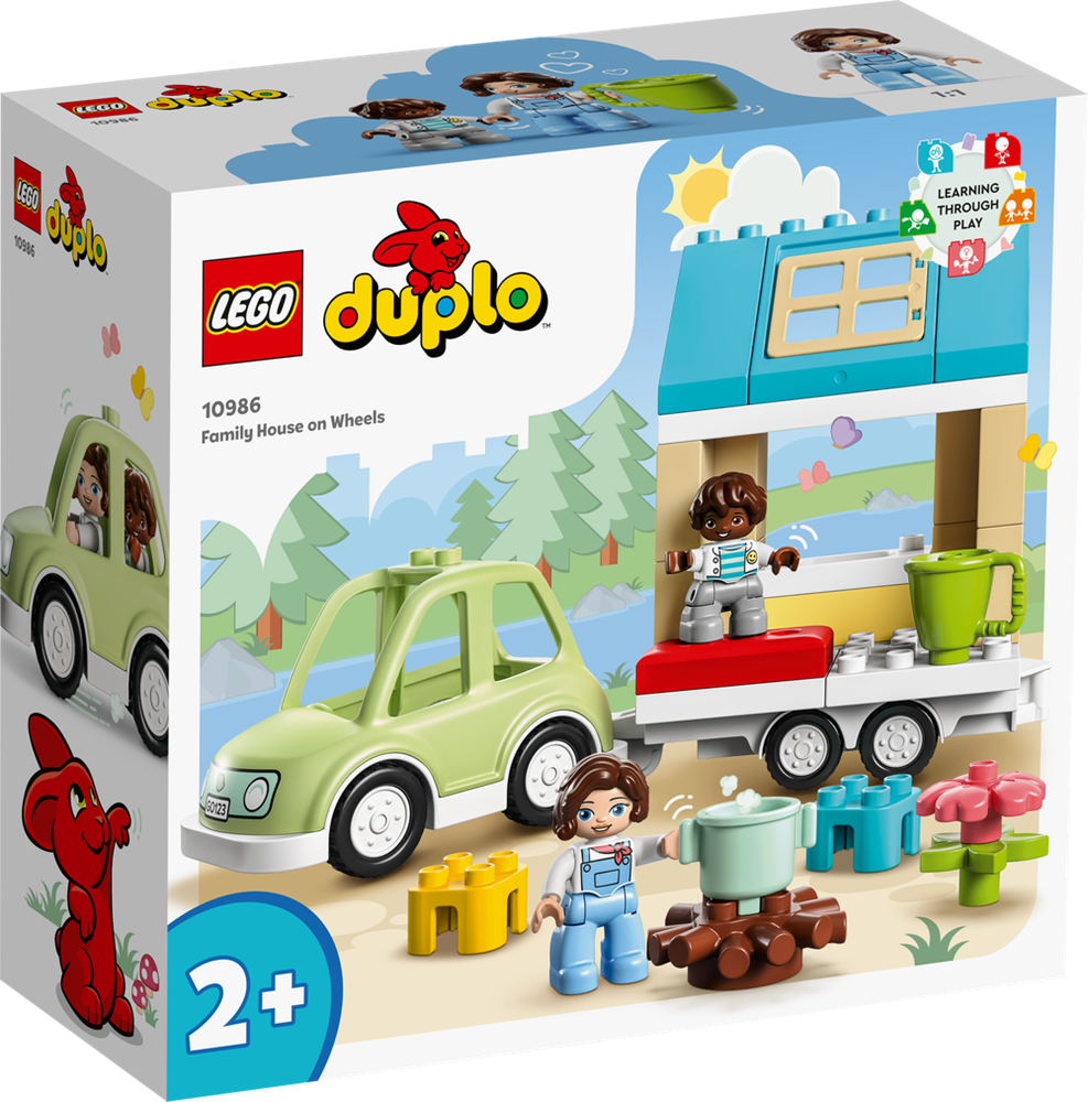 LEGO DUPLO Family House on Wheels 10986 (8312970346722)