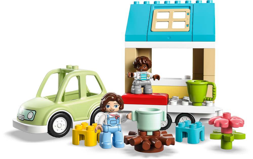 LEGO DUPLO Family House on Wheels 10986 (8312970346722)