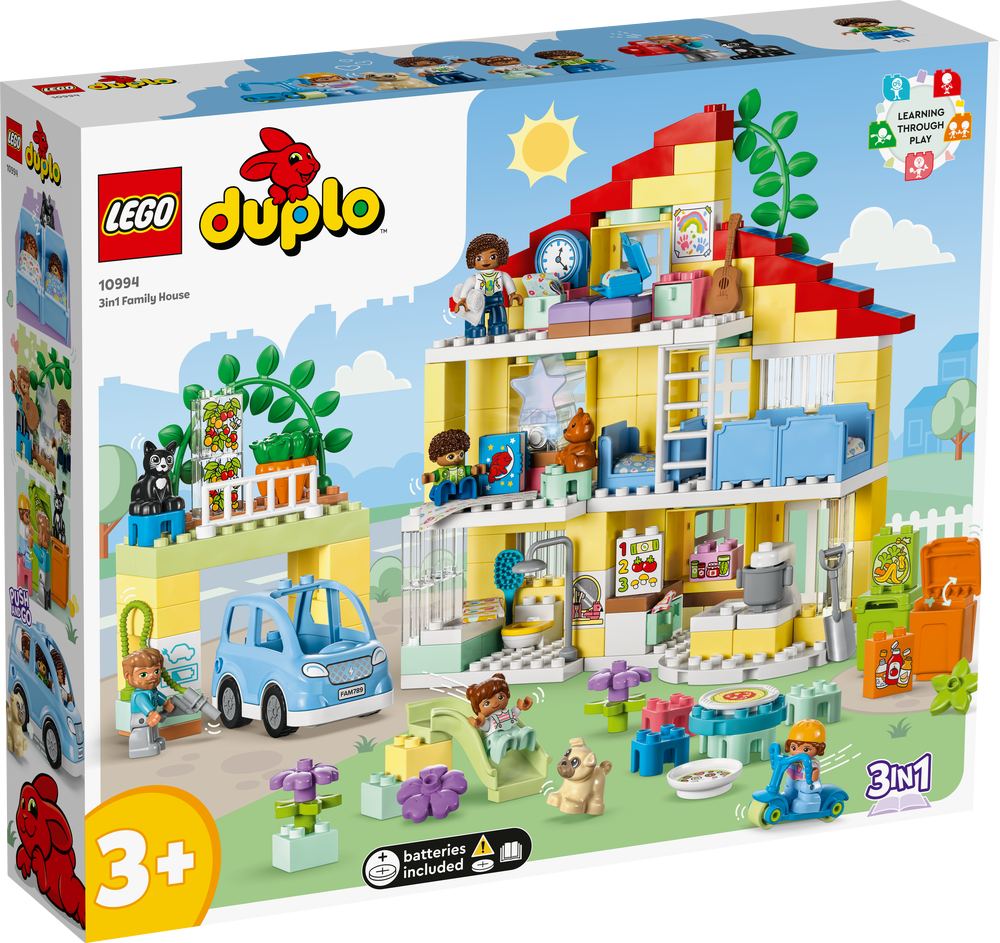 LEGO DUPLO 3-in-1 Family House 10994 (8099087286498)
