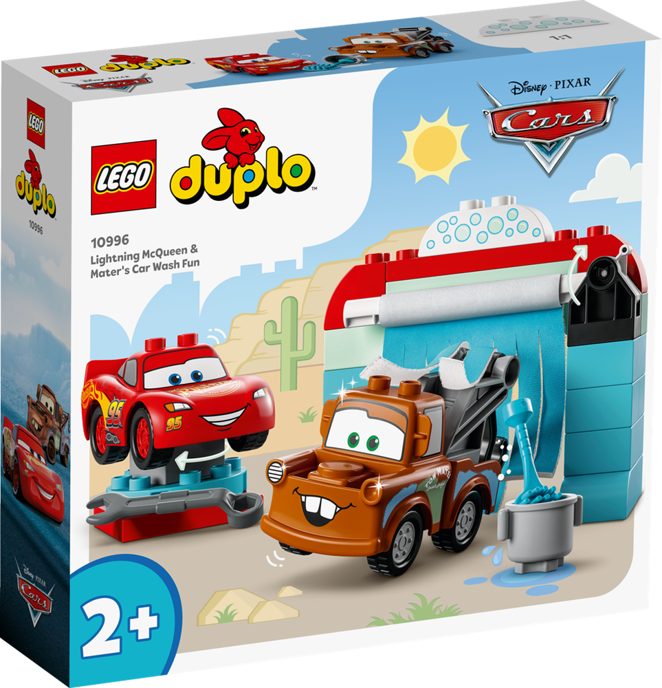 LEGO DUPLO Lightning McQueen & Mater's Car Wash Fun 10996 (8312970641634)