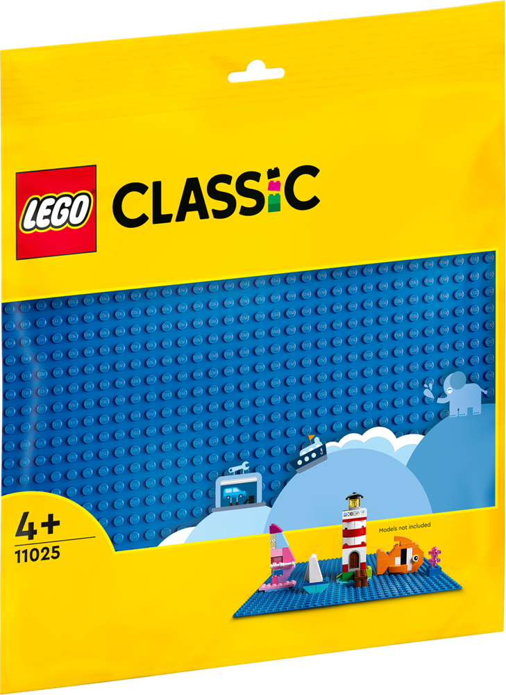 LEGO Classic Blue Baseplate 11025 (8312967463138)