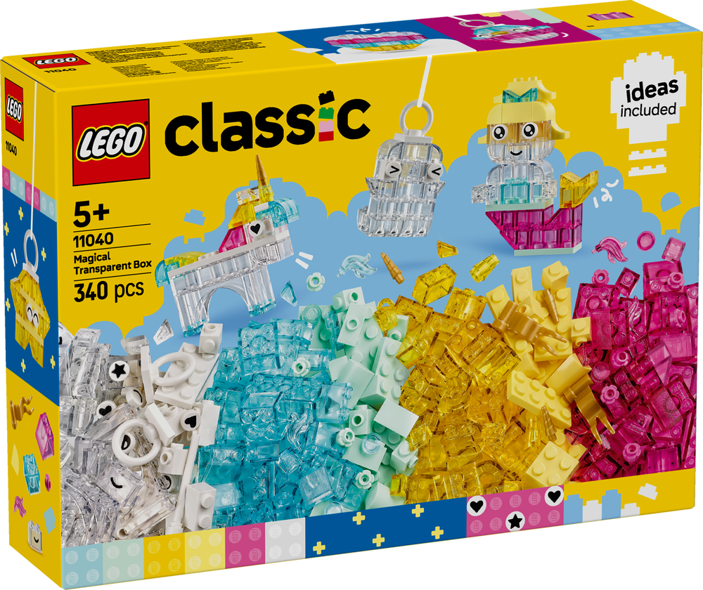 LEGO Classic Magical Transparent Box 11040 (8776121450722)