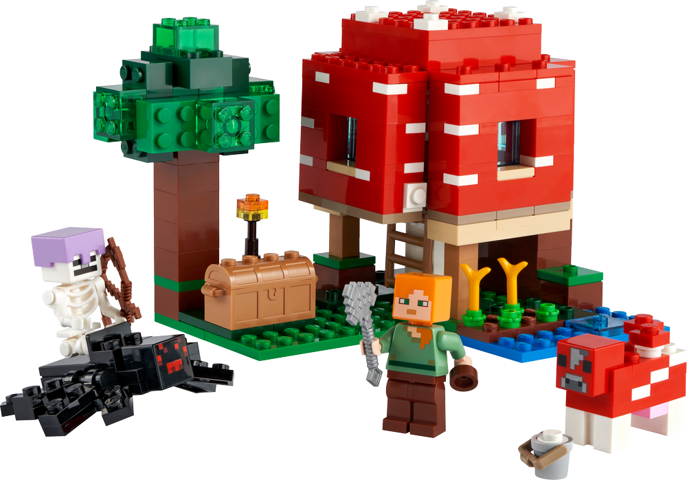 LEGO Minecraft The Mushroom House 21179 (8312968184034)