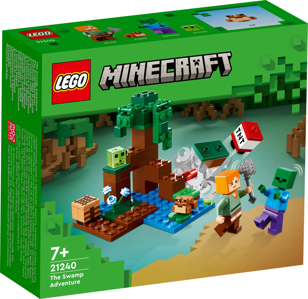 LEGO Minecraft The Swamp Adventure 21240 (8020279296226)