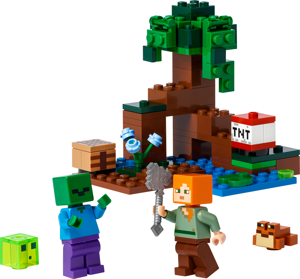 LEGO Minecraft The Swamp Adventure 21240 (8020279296226)