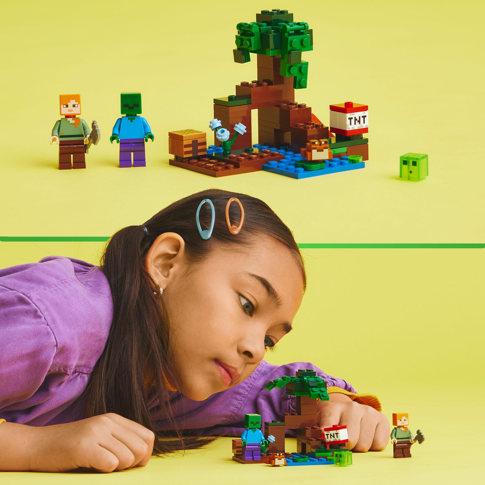 LEGO Minecraft The Swamp Adventure 21240 (8020279296226)