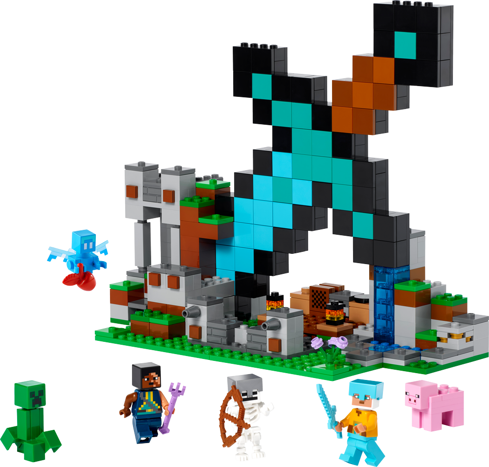 LEGO Minecraft tbd-Minecraft-Sword-2023 21244 (8020279558370)