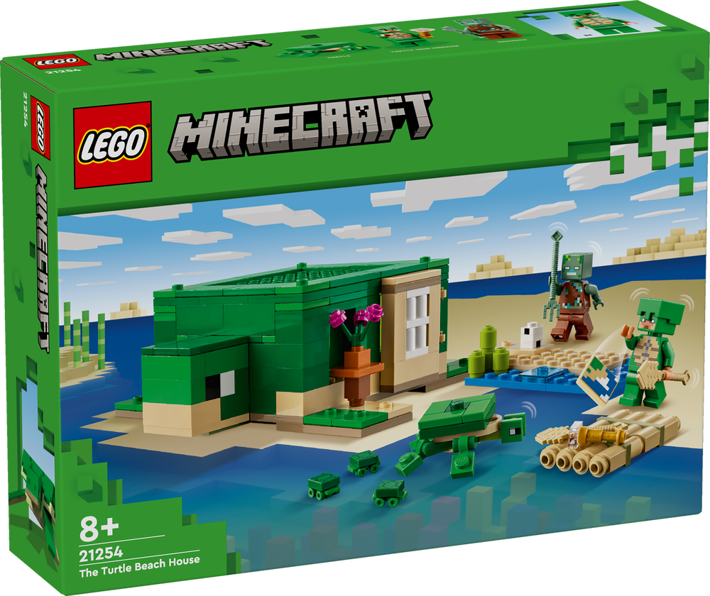 LEGO Minecraft The Turtle Beach House 21254 (8269071384802)