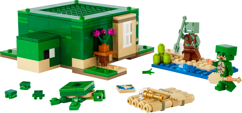 LEGO Minecraft The Turtle Beach House 21254 (8269071384802)